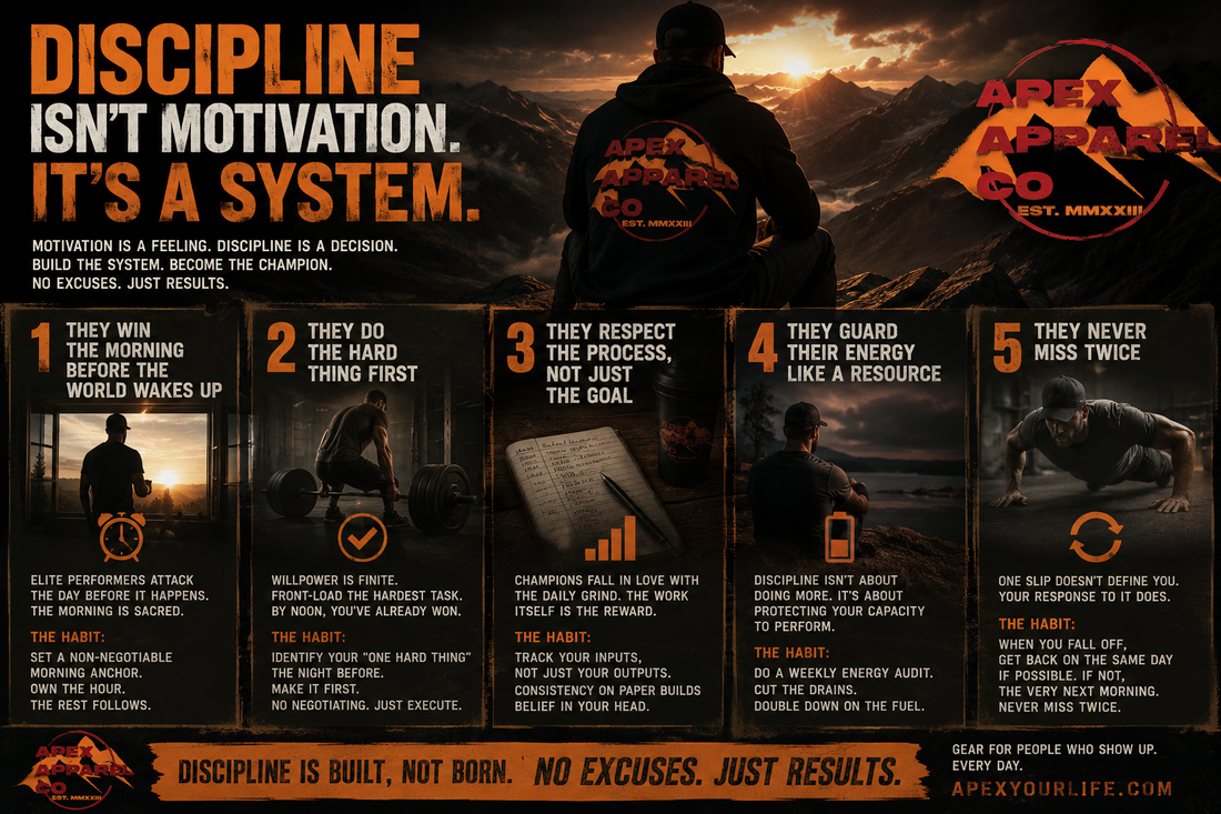 5 Discipline Habits That Separate Champions from Everyone Else