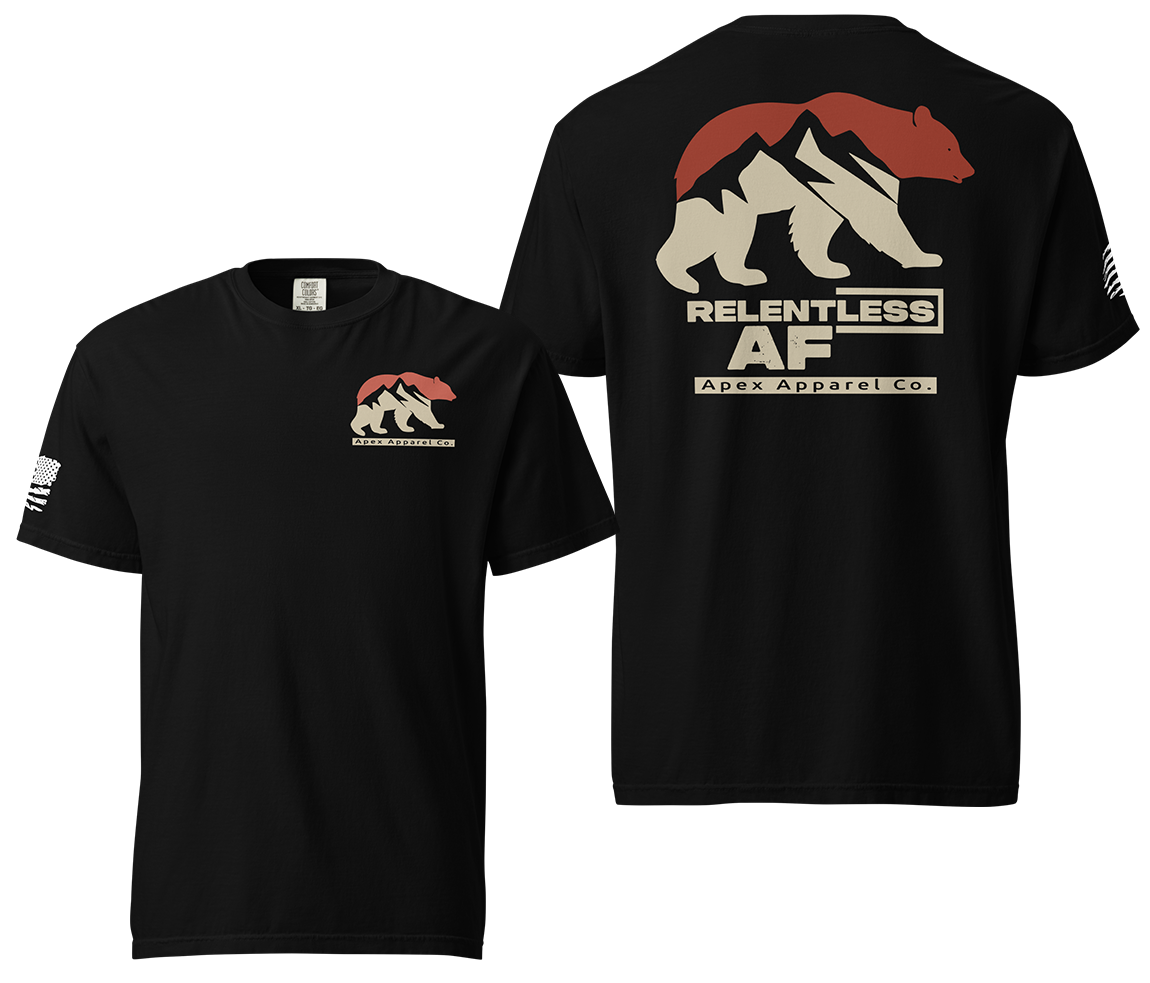 Relentless AF Black T Shirt