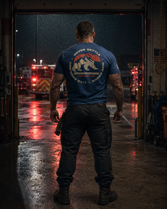 NEVER SETTLE // HEAVYWEIGHT TEE