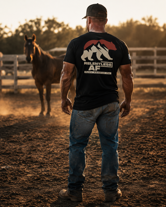 Relentless AF Black T Shirt