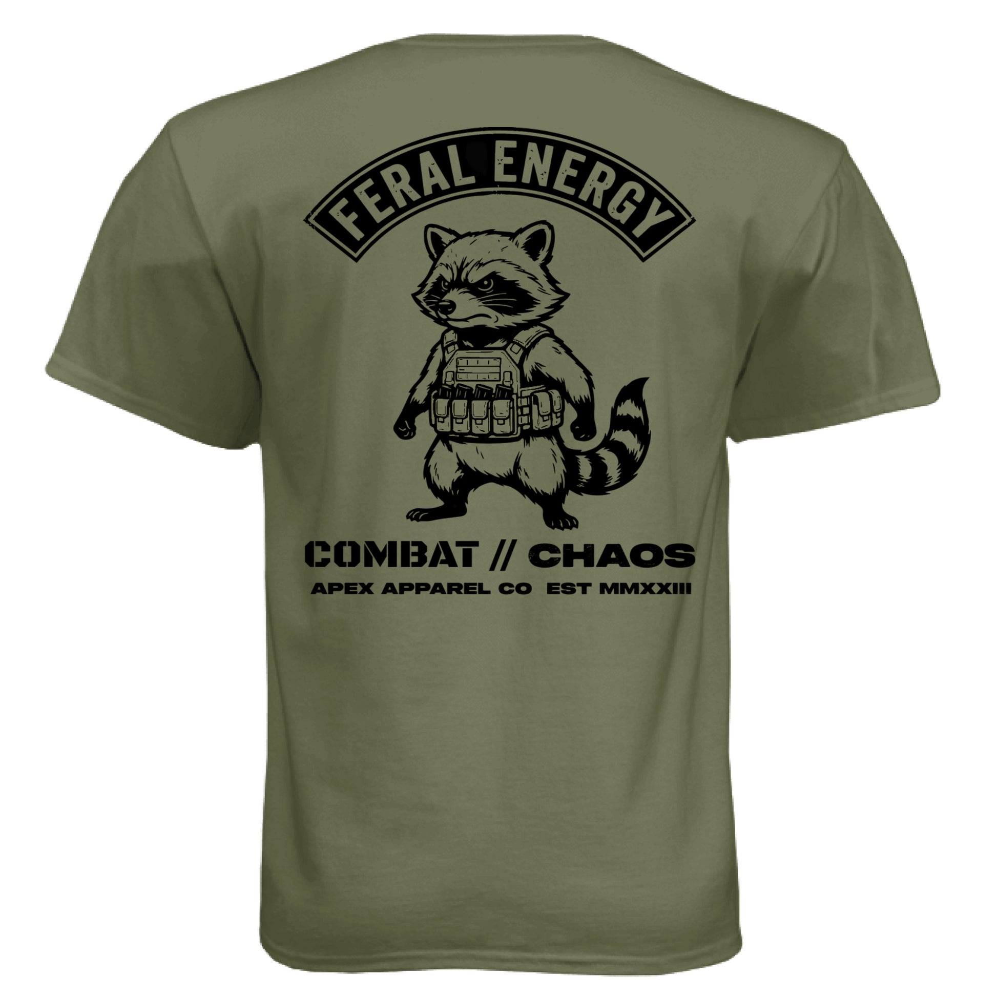 Military Green - BACK